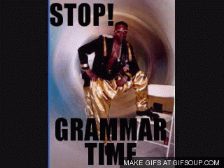 Image result for Grammar Day gif